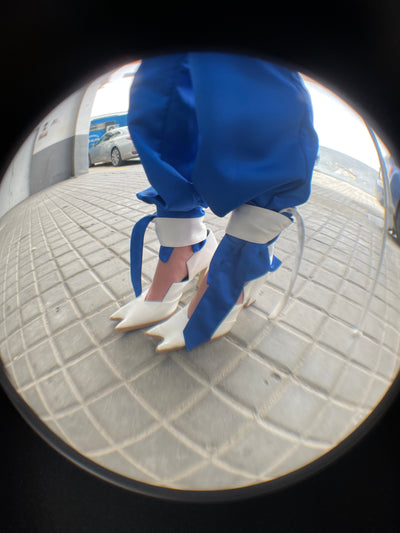 BLUE NEPTUNE TROUSERS