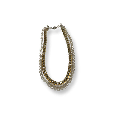 Amy Pearl & Chain necklace