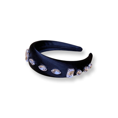 Crystal Satin headband