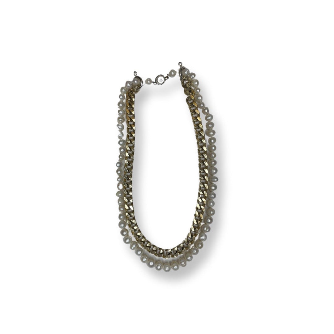 Amy Pearl & Chain necklace