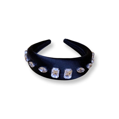 Crystal Satin headband