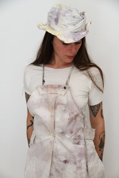 Hat Ahana shibori white