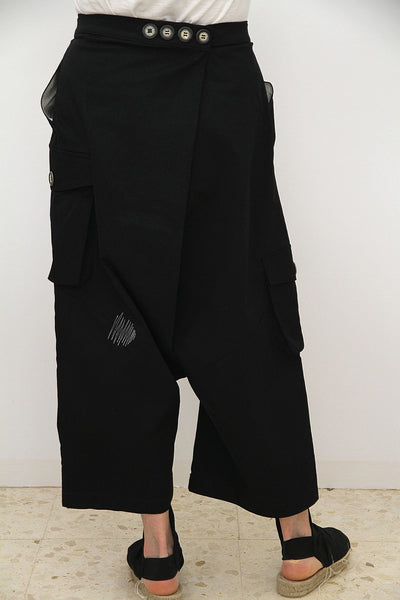 Suit Chalino black print unisex