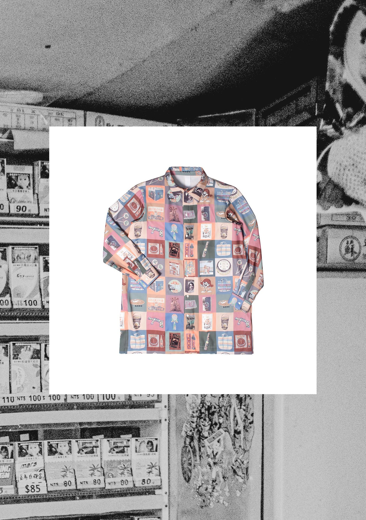 General Store Retro Printing Shirt