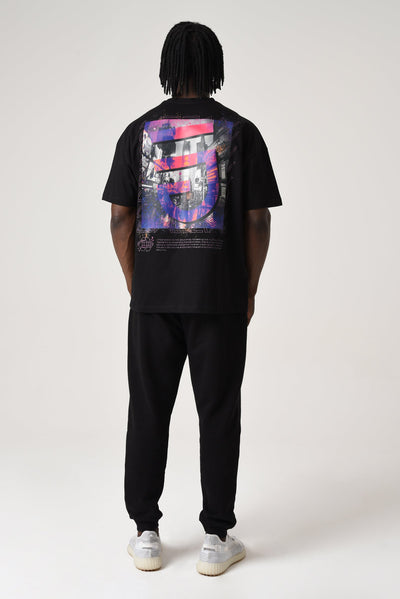 Oversized Neon Tee Fucshia