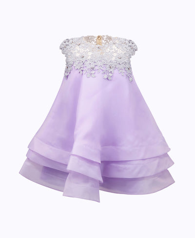 Violet Little Girls Dress