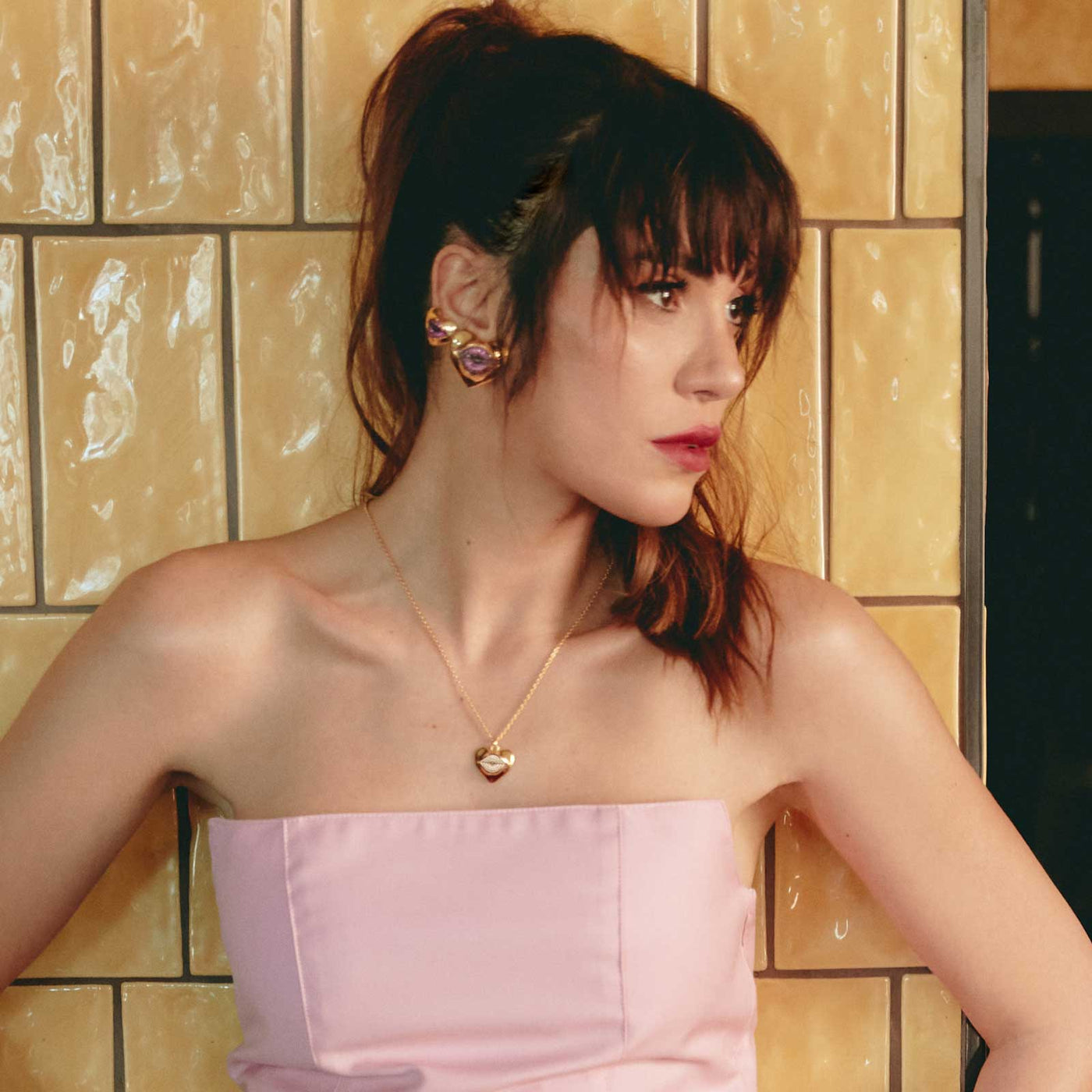 Love Lips Mini Earrings