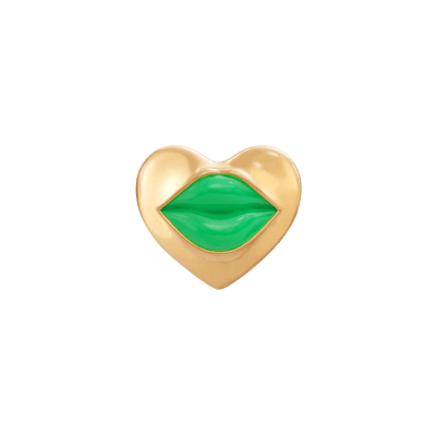 Love Lips Rouge Earring - Gold
