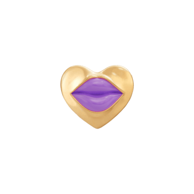 Love Lips Rouge Earring - Gold