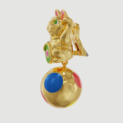Maneki Neko Earrings