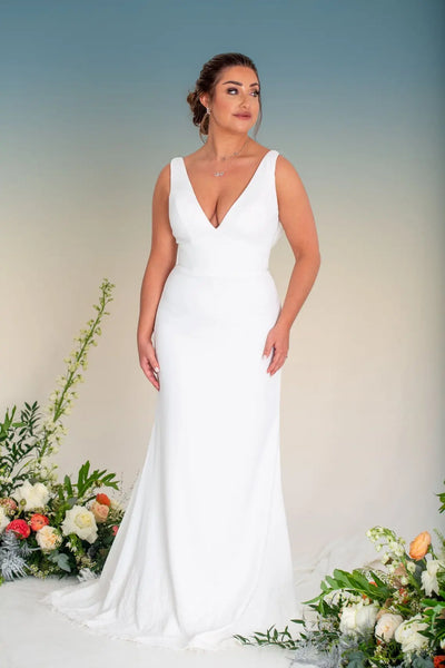 Mika Crepe Gown