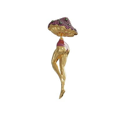 Mushroom Girl Earrings