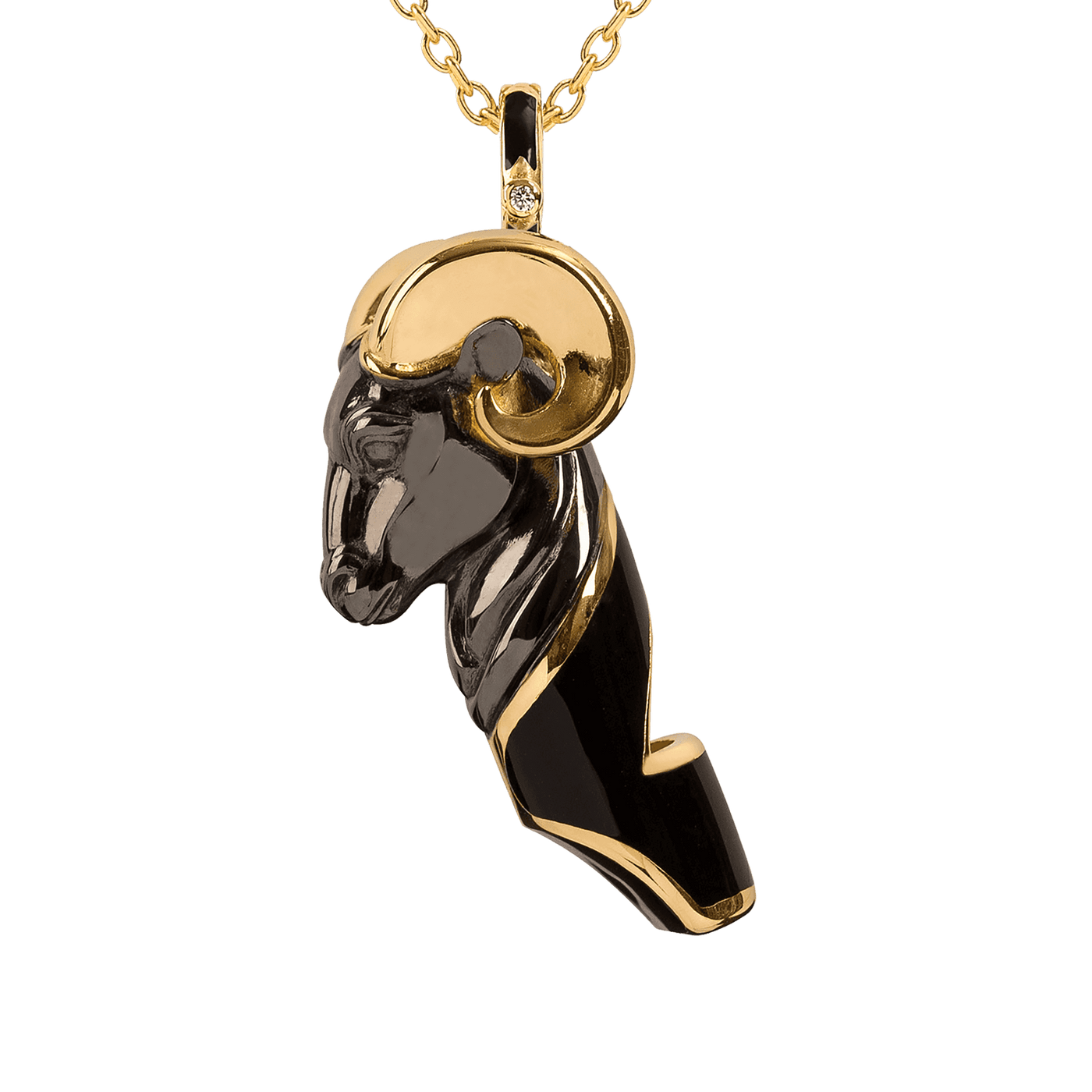 Ram Whistle Necklace