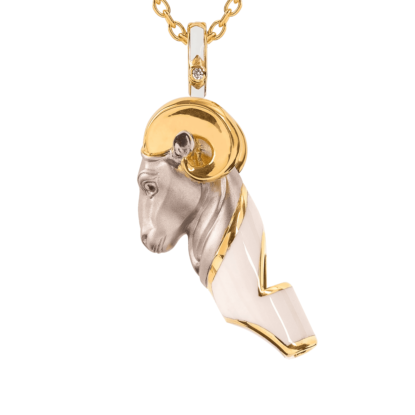Ram Whistle Necklace