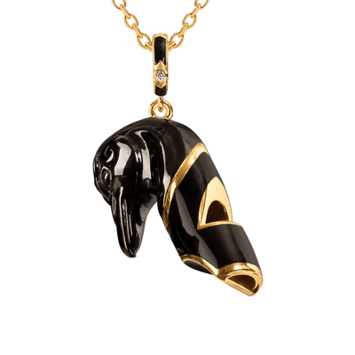 Raven Whistle Necklace