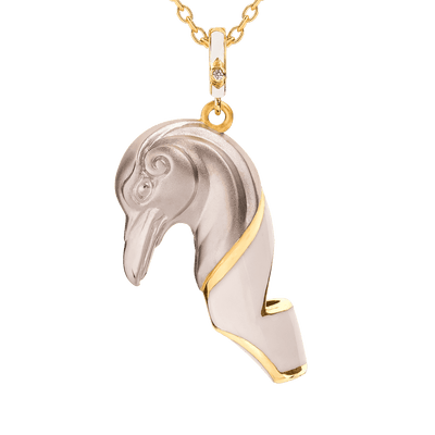 Raven Whistle Necklace