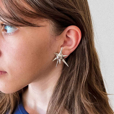 Spiked Ball Earrings