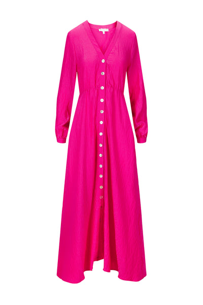 Dress Flora pink robin