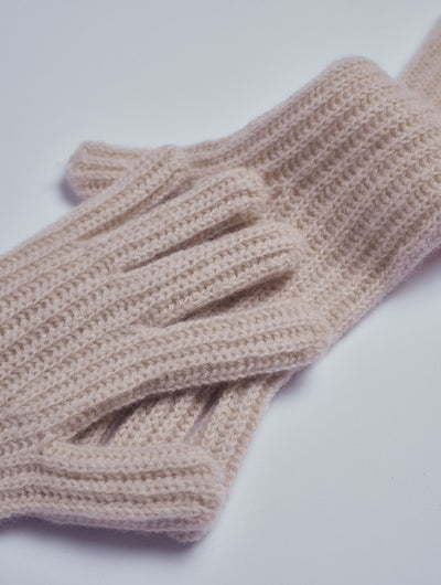 CAMELIA Cashmere knitted gloves