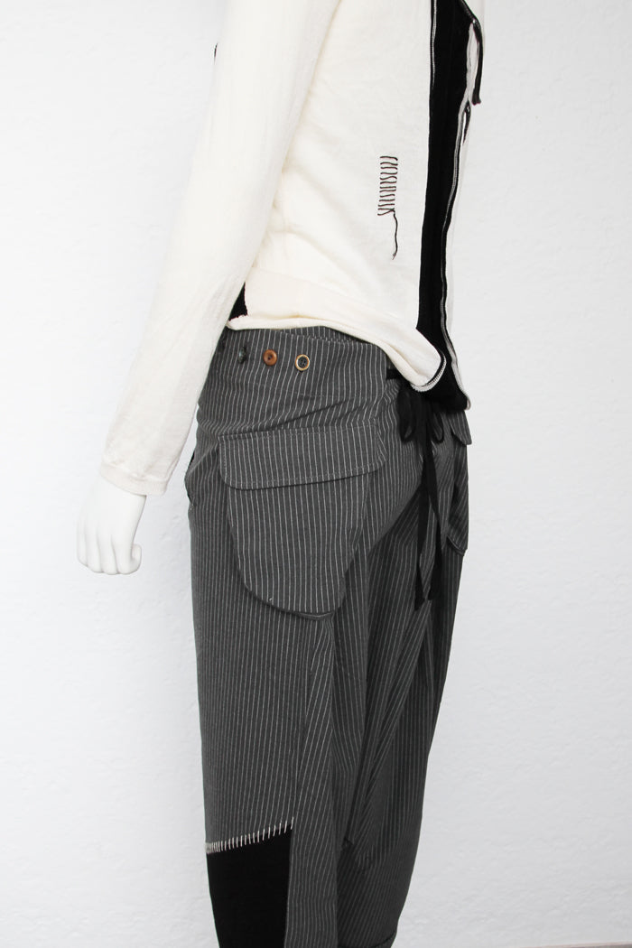 Pants Unisex Cecil gray strip