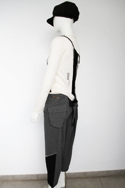 Pants Unisex Cecil gray strip