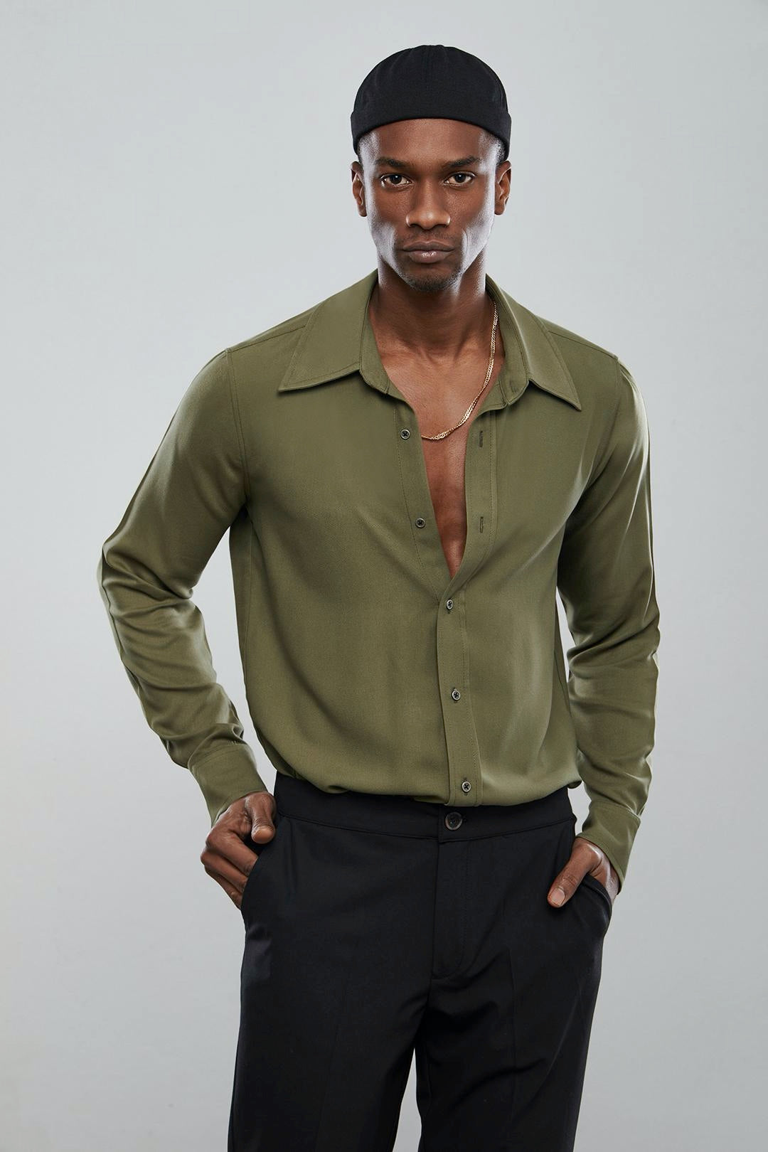 Khaki Pacho Shirt