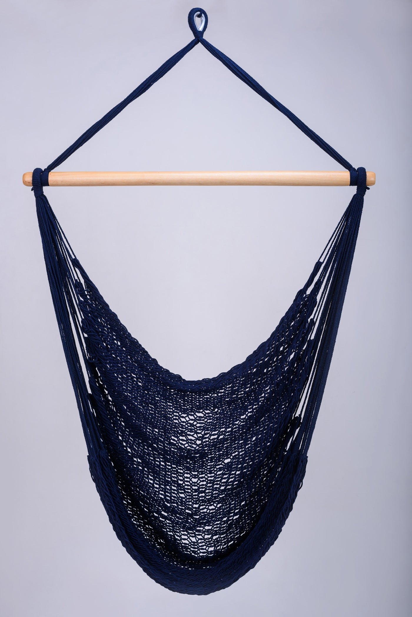 Navy Blue Cotton Hammock Swing