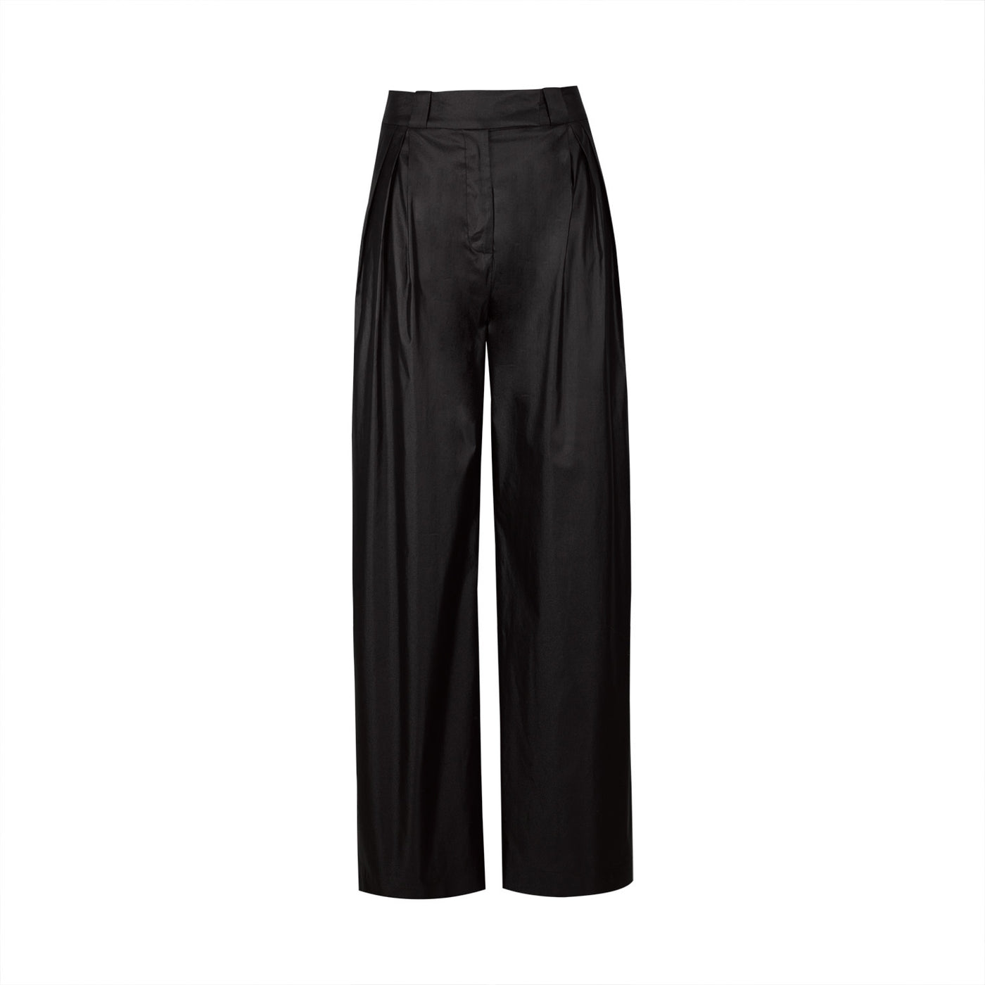 Black Pants with Pleat and Male