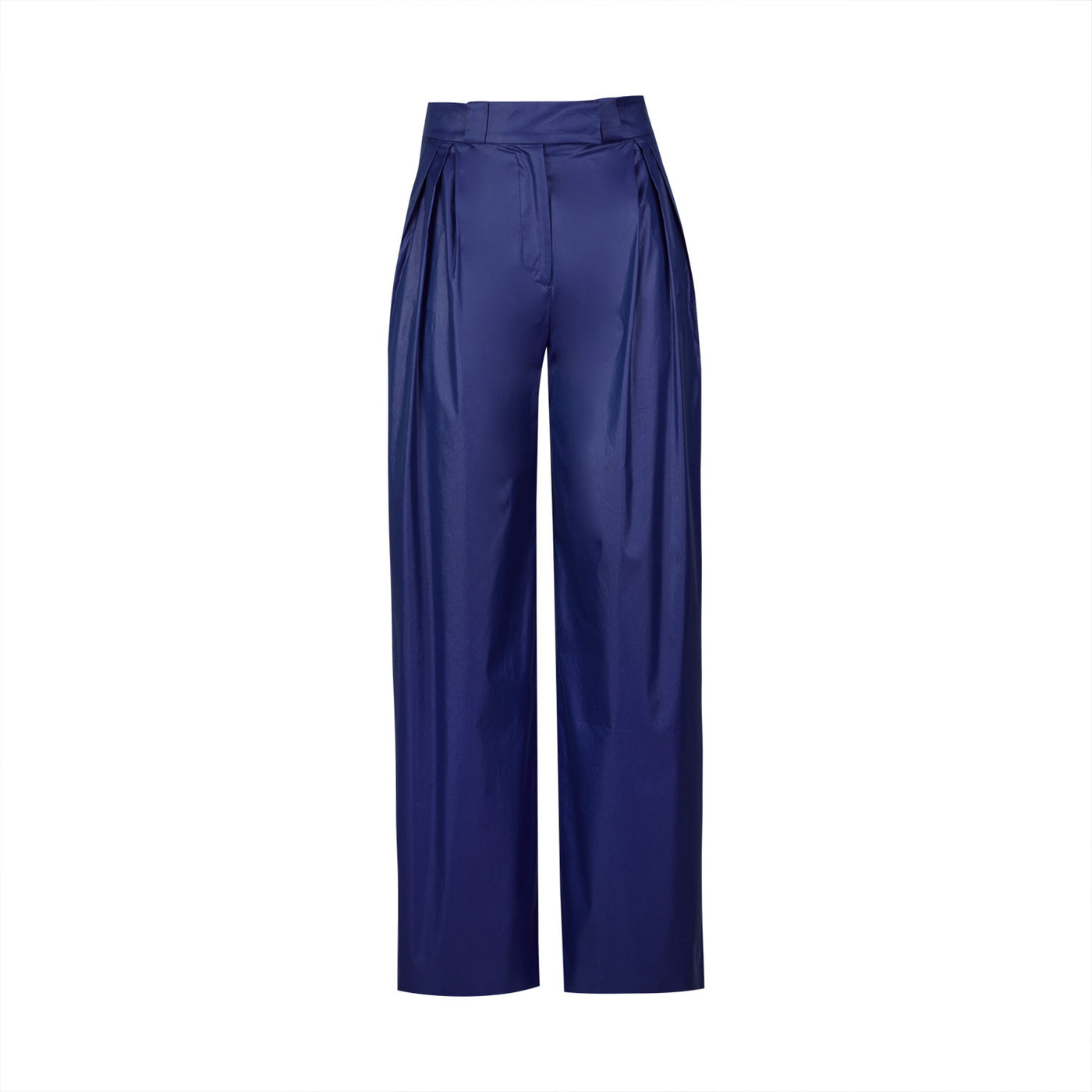 Blue Pants with Pleat and Male