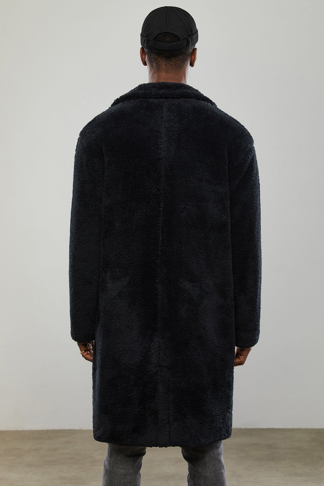 Black Teddy Coat