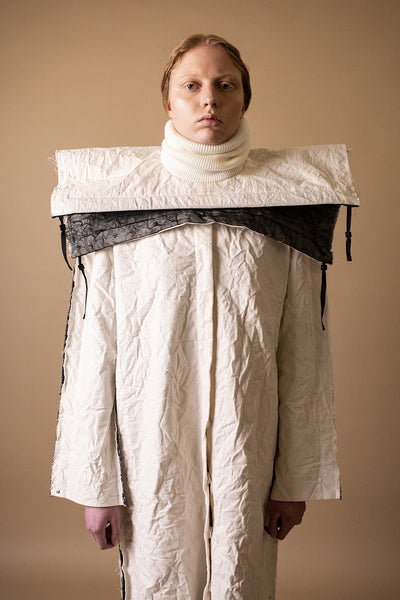 HYBRID 10-Way Transforming Piece: Coat / Hat / Bag - DZHUS - The Clothing Lounge