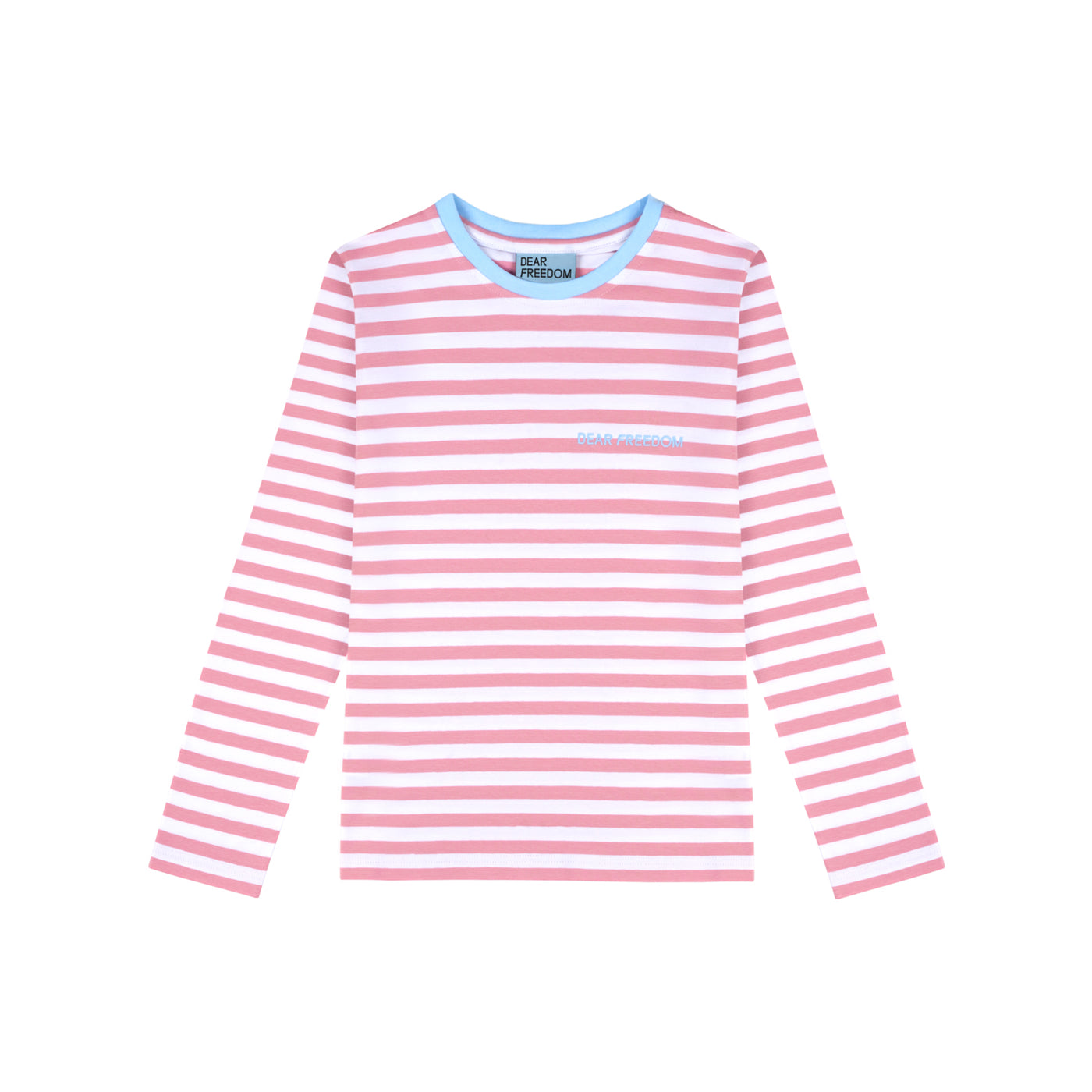 Pink Striped Cotton Top