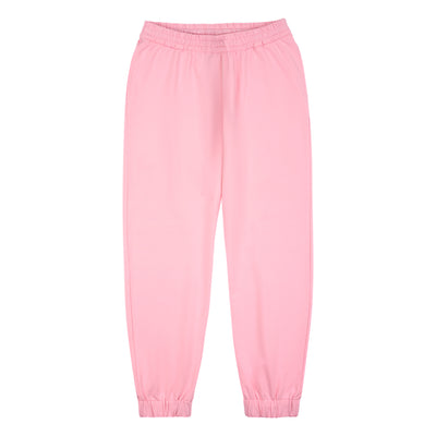 Pink Cotton Track Pants