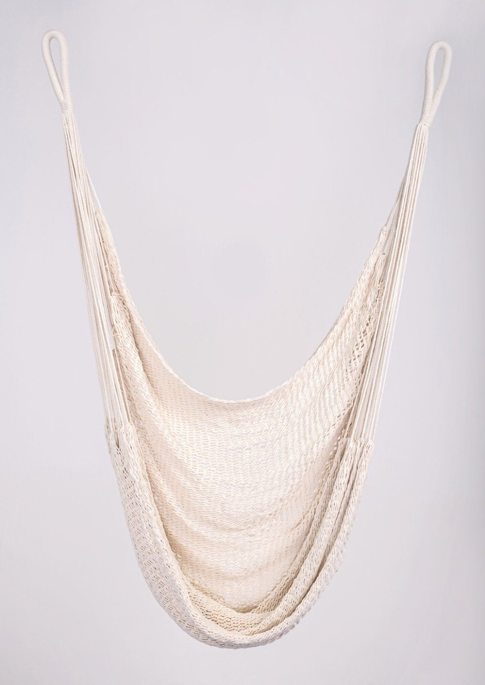 Full Body Recline Cotton Hammock Chair