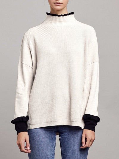 Grace Jumper – Vanilla/Blacklead