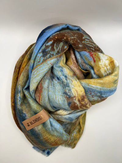 Scarf Blue Prado - BLONDISH