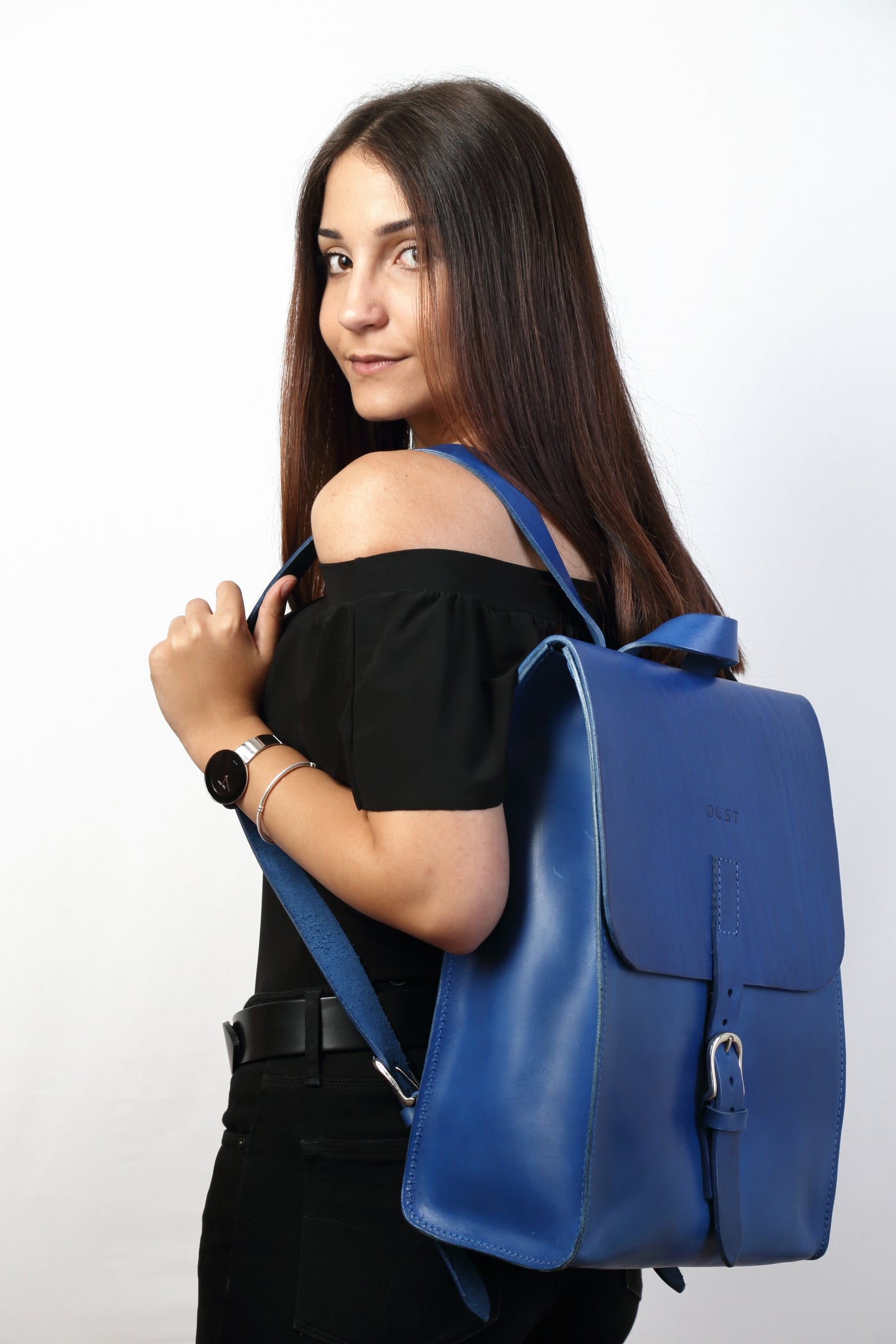 Mod 120 Backpack Cuoio Blue
