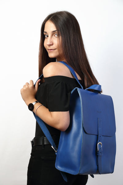 Mod 120 Backpack Cuoio Blue