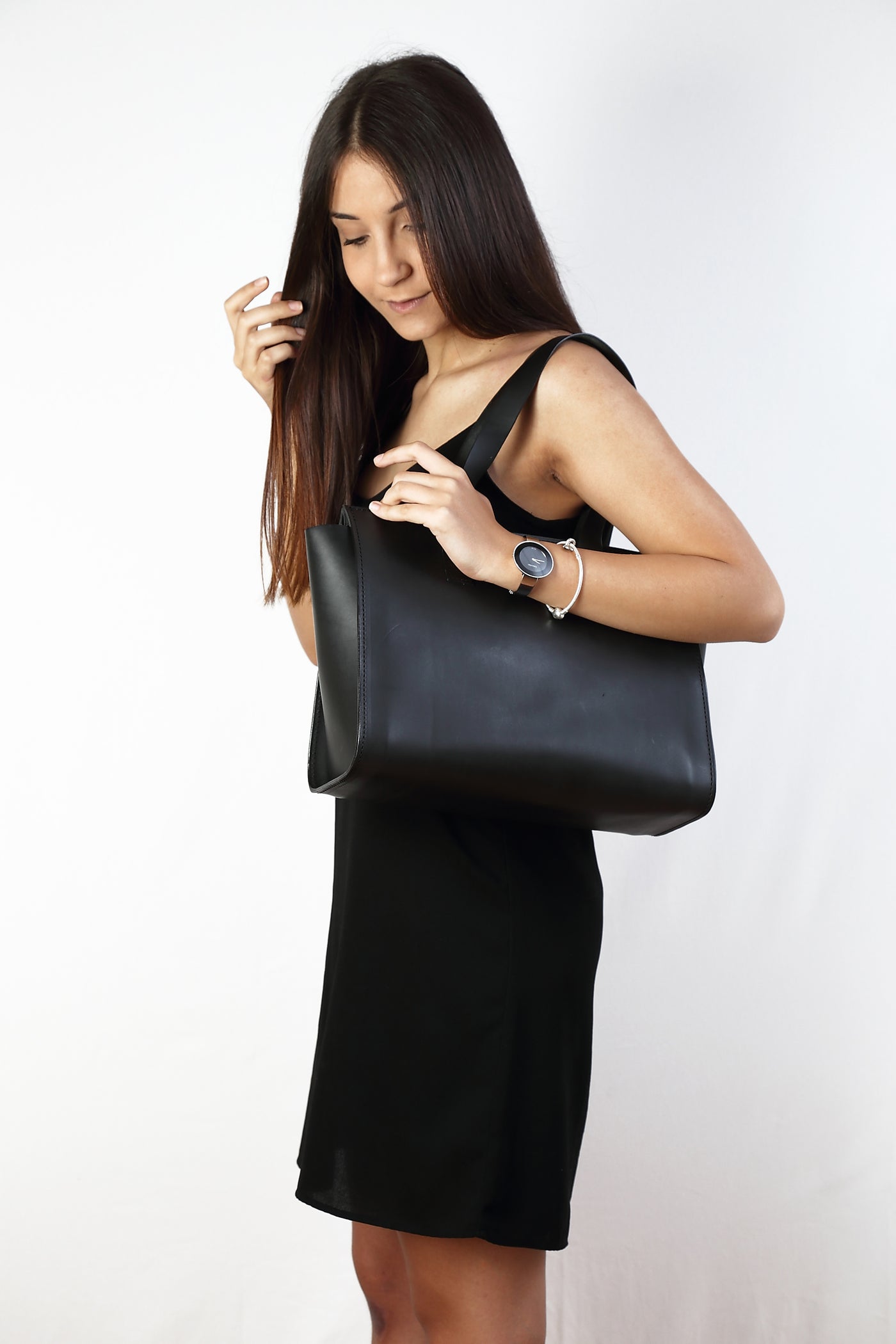 Bag Mod 126 Cuoio Black