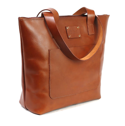 Mod 147 Tote Bag Cuoio Brown