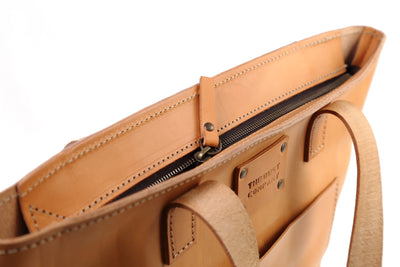 Mod 147 Tote Bag Vacchetta Natural