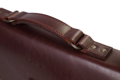 Mod 122 Briefcase Cuoio Havana