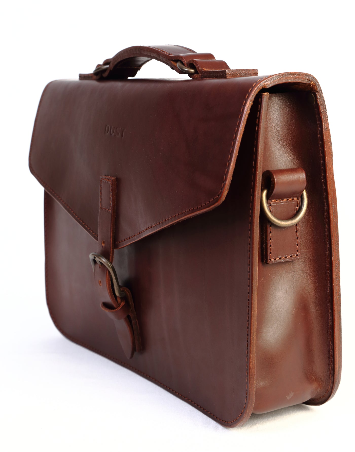 Mod 122 Briefcase Cuoio Havana