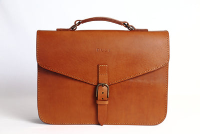 Mod 122 Briefcase Cuoio Brown