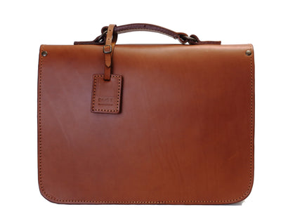 Mod 122 Briefcase Cuoio Brown