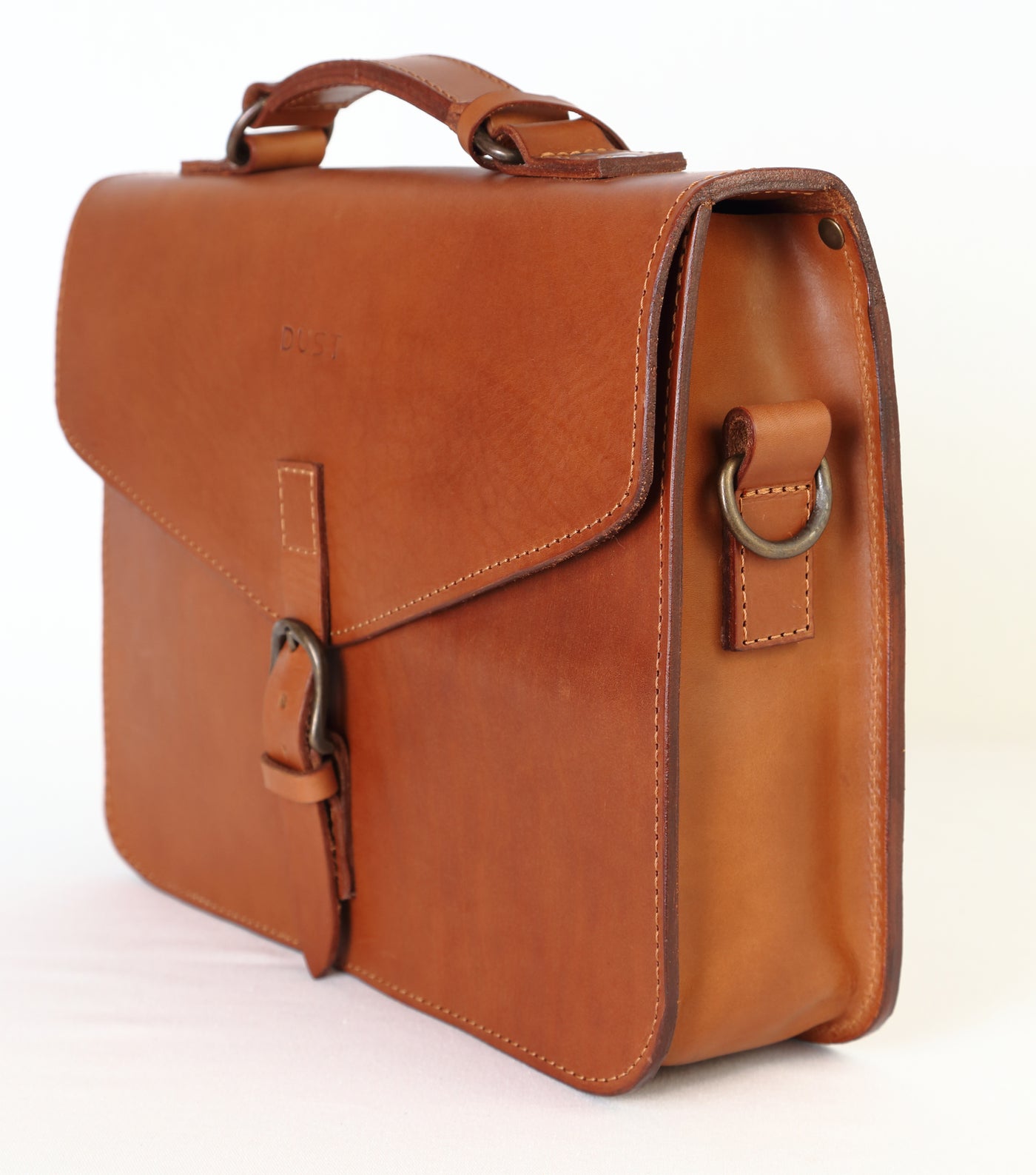 Mod 122 Briefcase Cuoio Brown