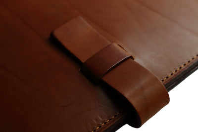 Mod 129 Document Holder Cuoio Brown