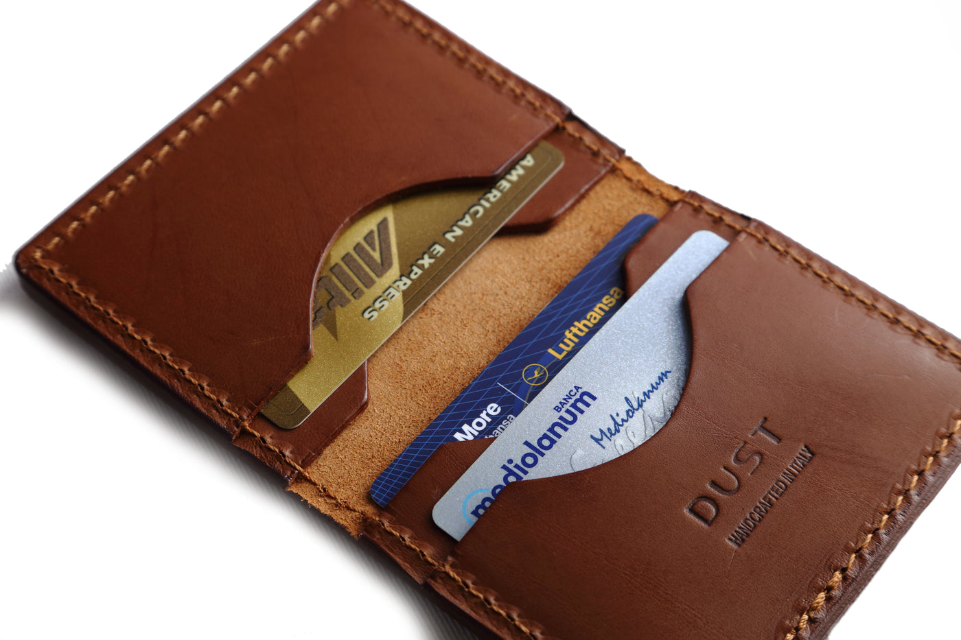Mod 131 Credit Card Holders Cuoio Brown