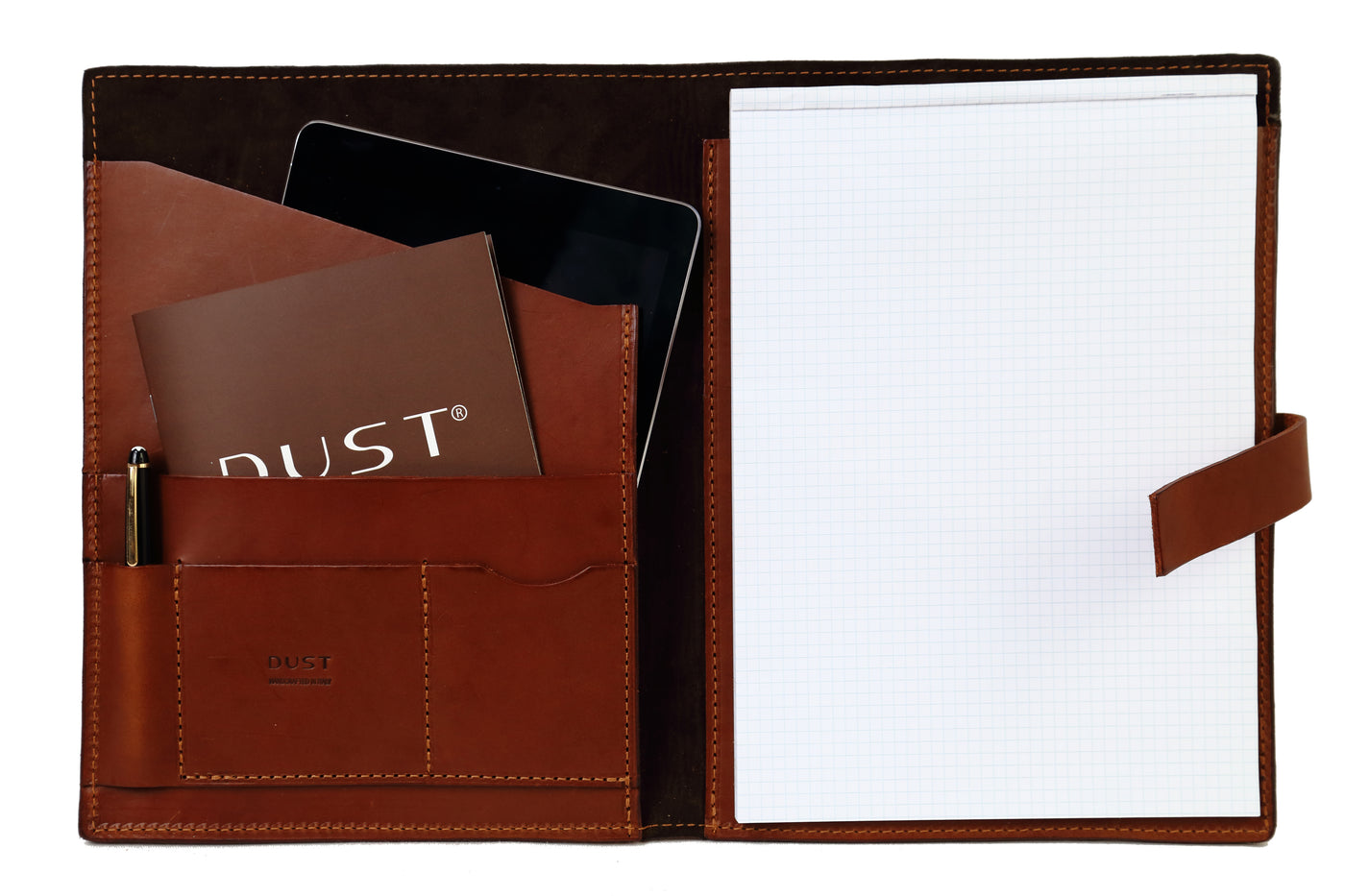 Mod 129 Document Holder Cuoio Brown