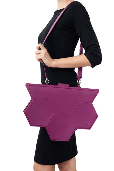 Panal Purple Bag - Natalia Berilo - The Clothing Lounge